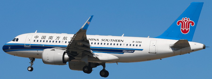 China Southern samolyoti Airbus A319neo
