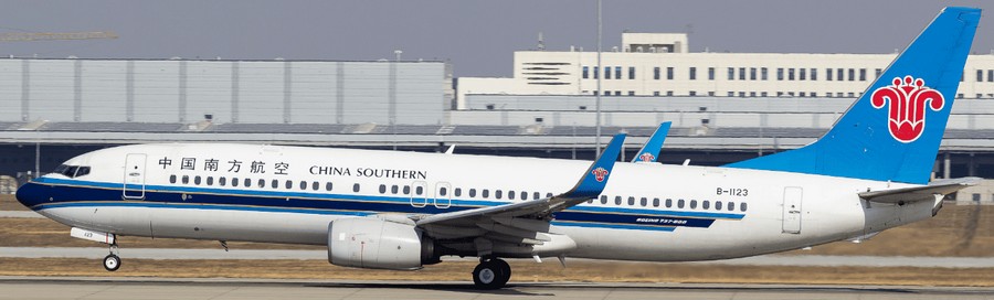 China Southern samolyoti Boeing 737 MAX 8